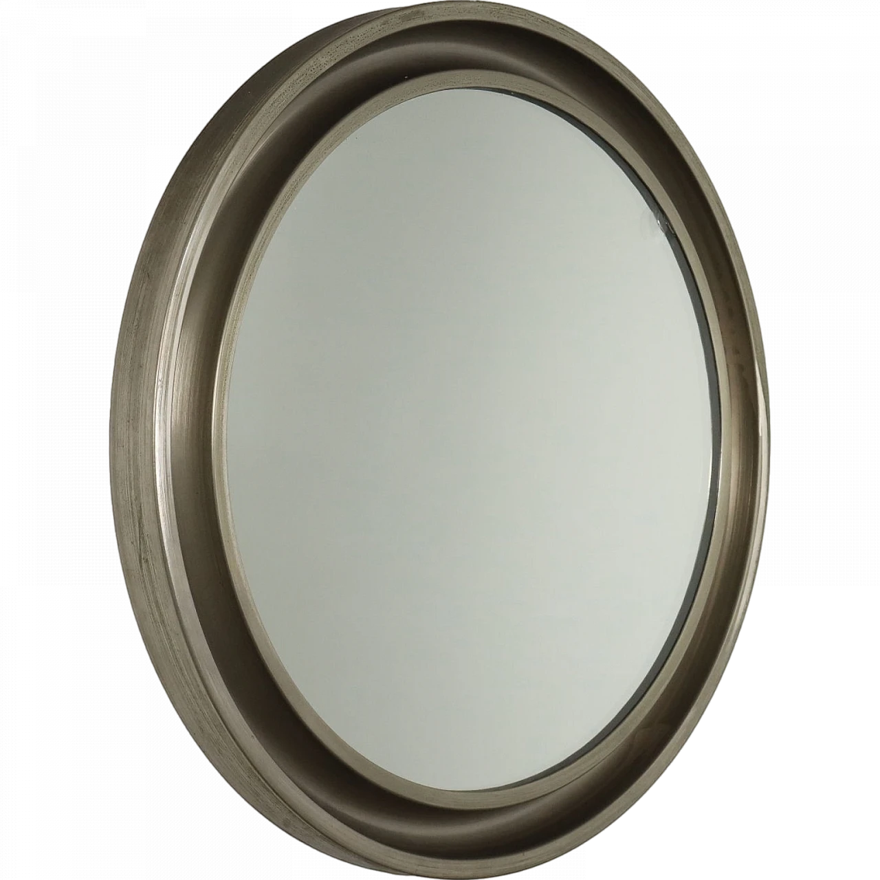 Vintage Mirror Anodized Alluminium Italy 1960s 7