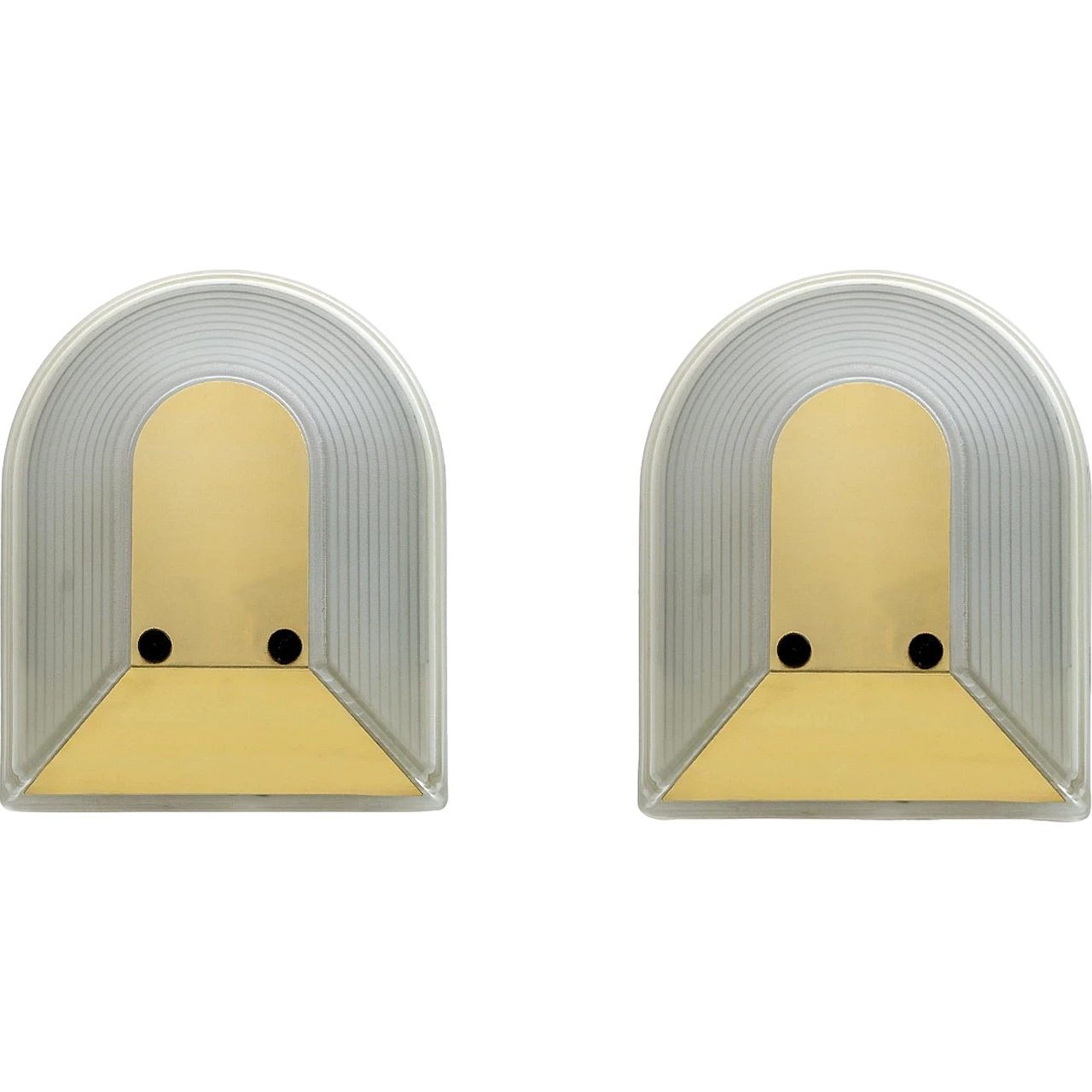 Pair of ‘Tesi’ wall lights by Roberto Fiorato for Prisma, 1980s 8