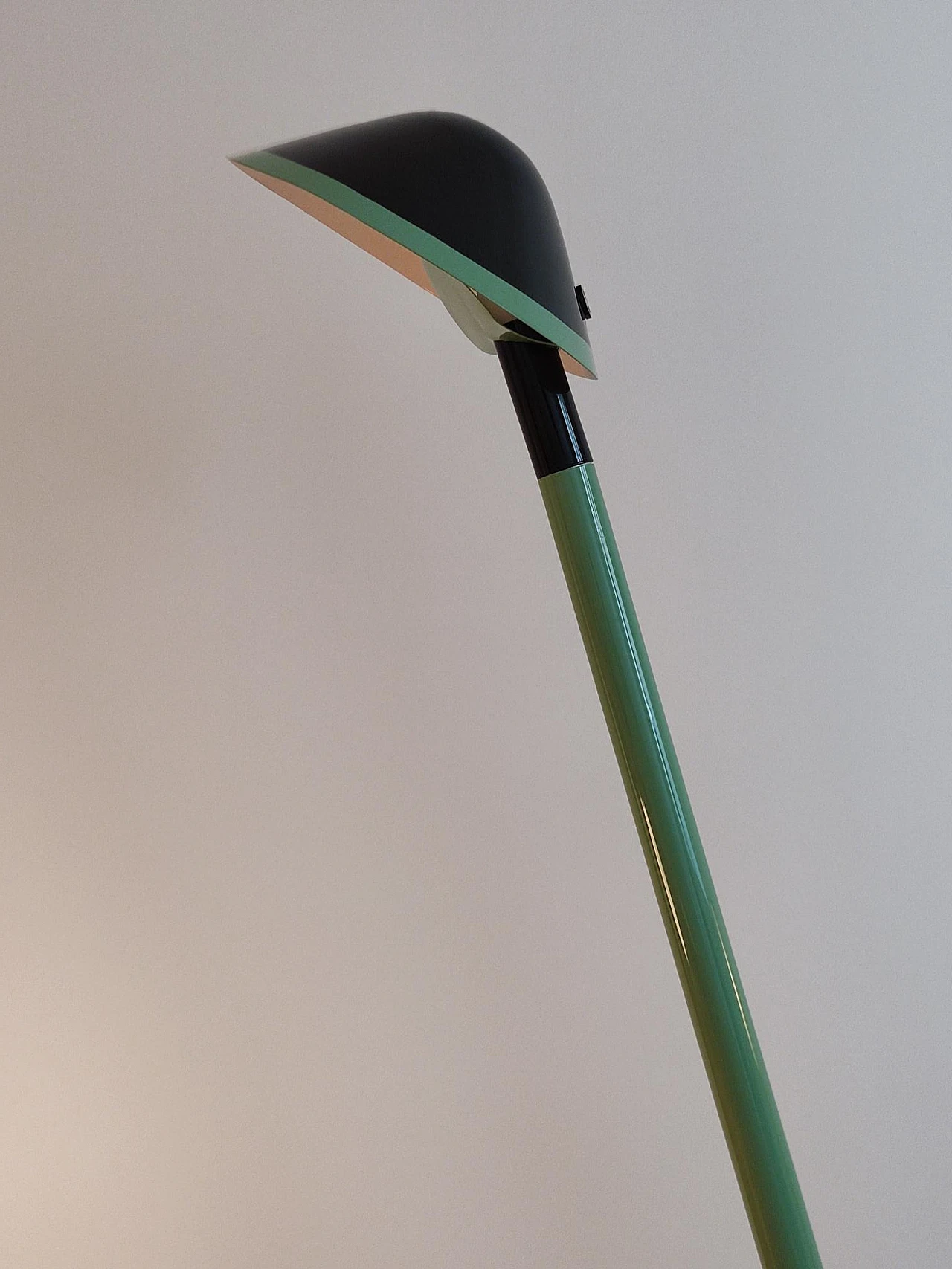 Vinyl lacquered floor lamp, 1970s 2