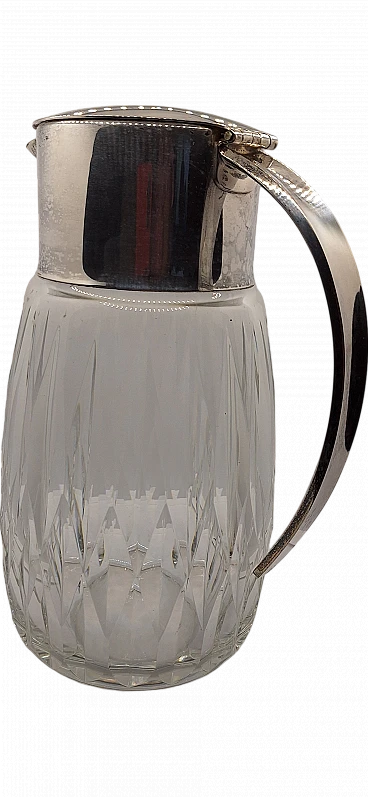 Bohemian crystal jug