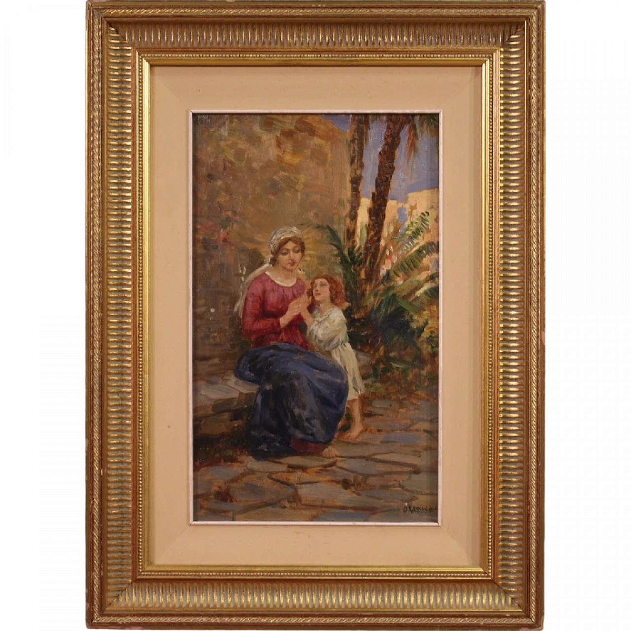 Painting signed Grassis G., 20th century 16