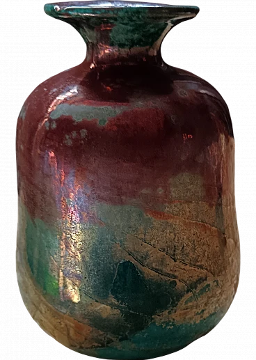 Vaso in ceramica vetrificato, '900