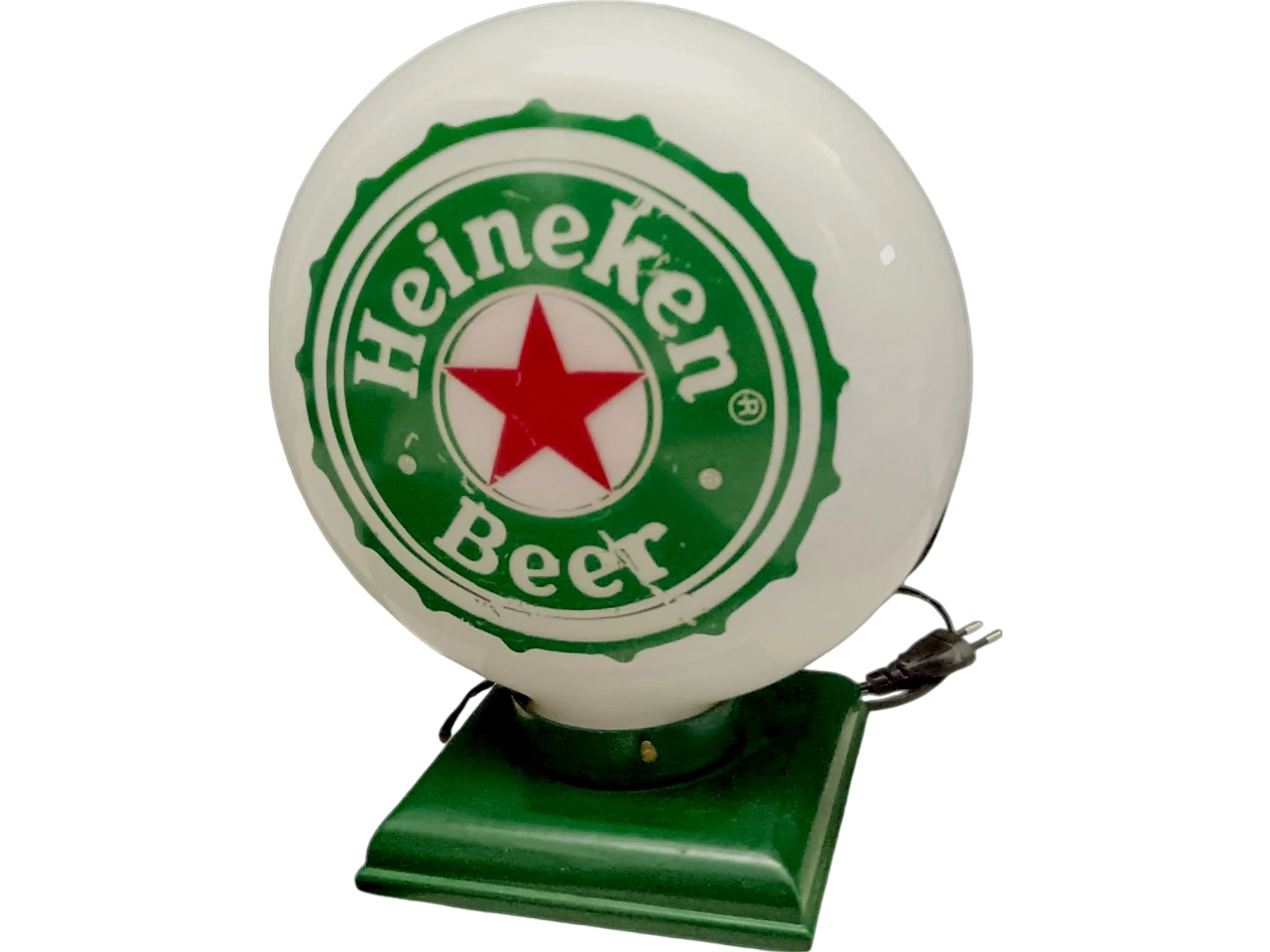 Heineken illuminated sign, 70s 5