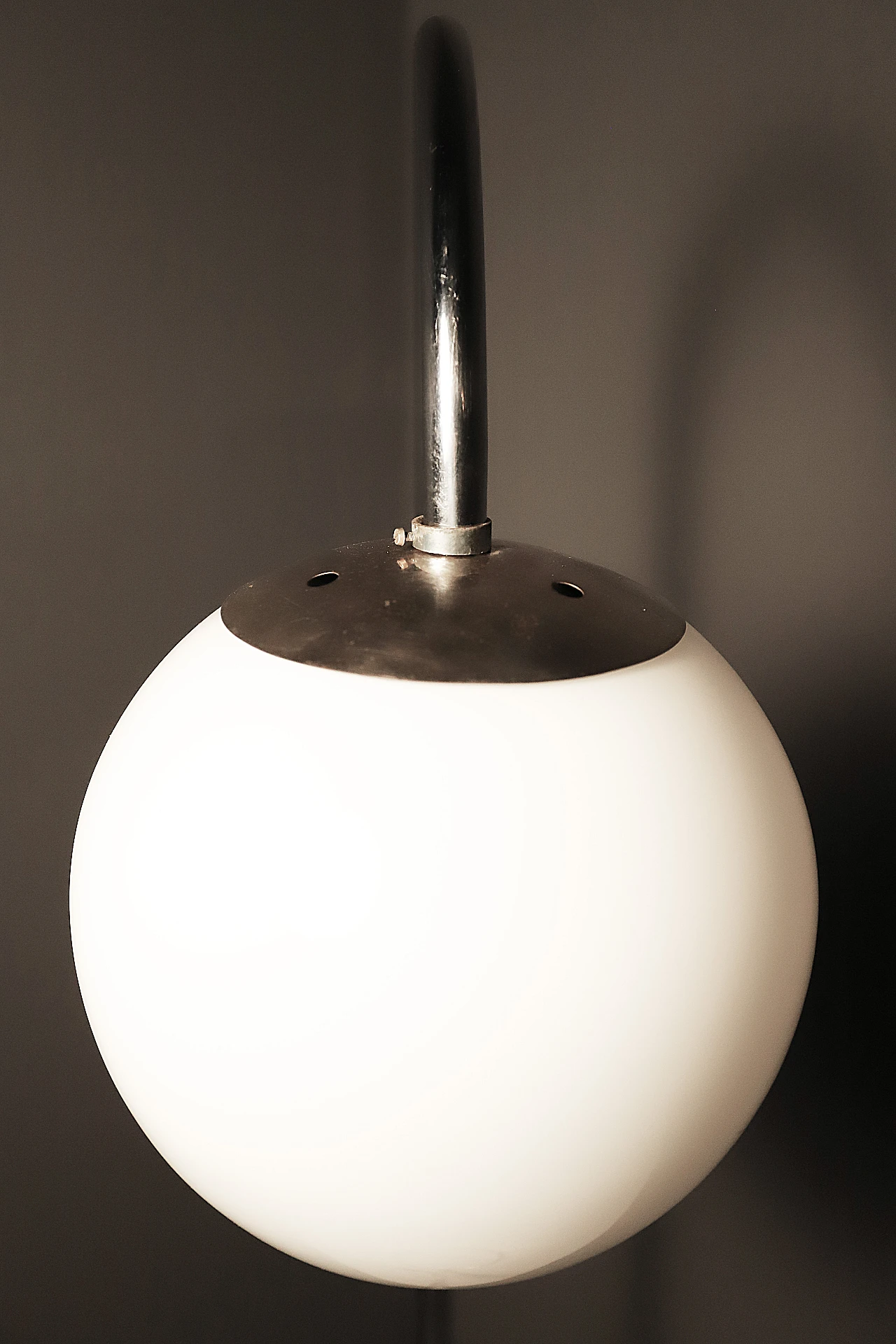 Lampada da terra cromata Bauhaus, anni '30 3