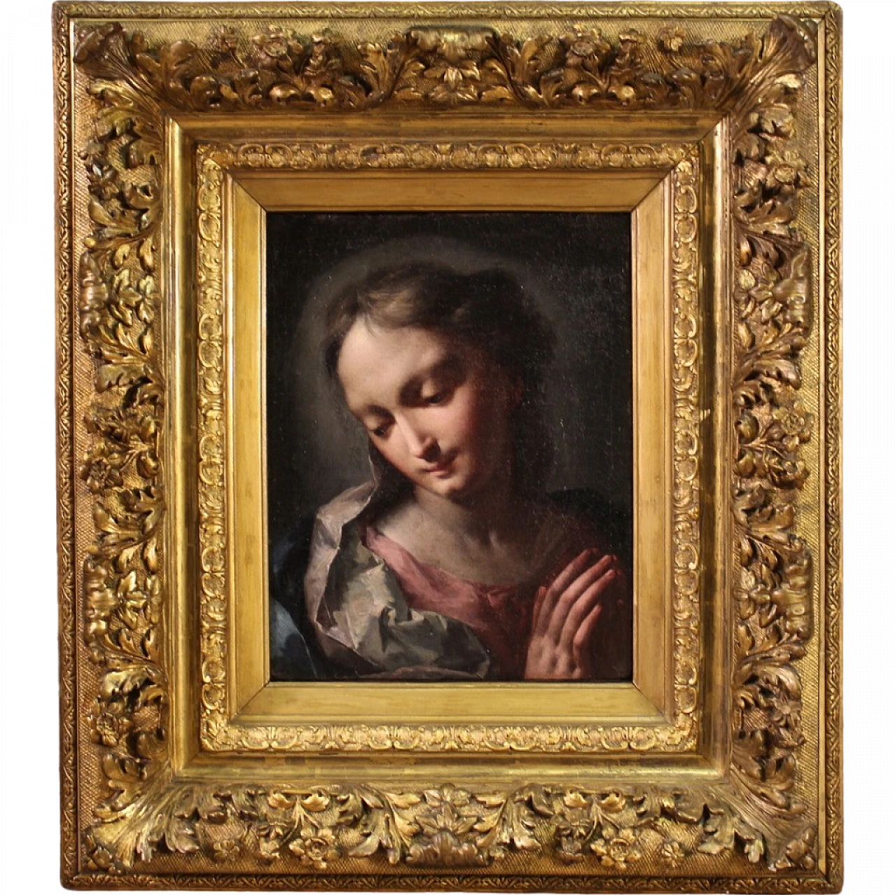 Madonna, painting by Emilian school, 16th century 16