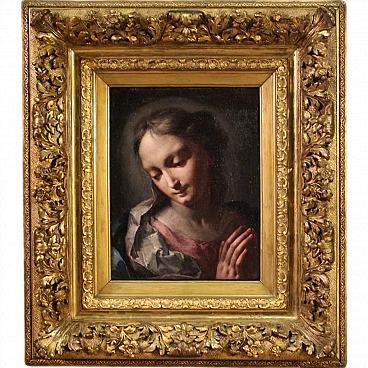 Madonna, painting by Emilian school, 16th century