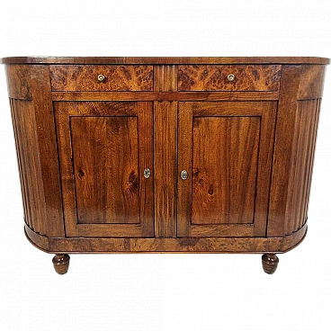 Sideboard in solid cherry wood. Veneto, 18th-19th century