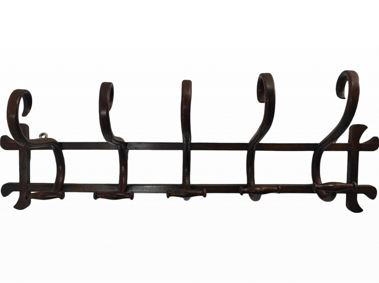 Art Nouveau coat hanger model no. 1 attributed to Thonet, 1910s 6