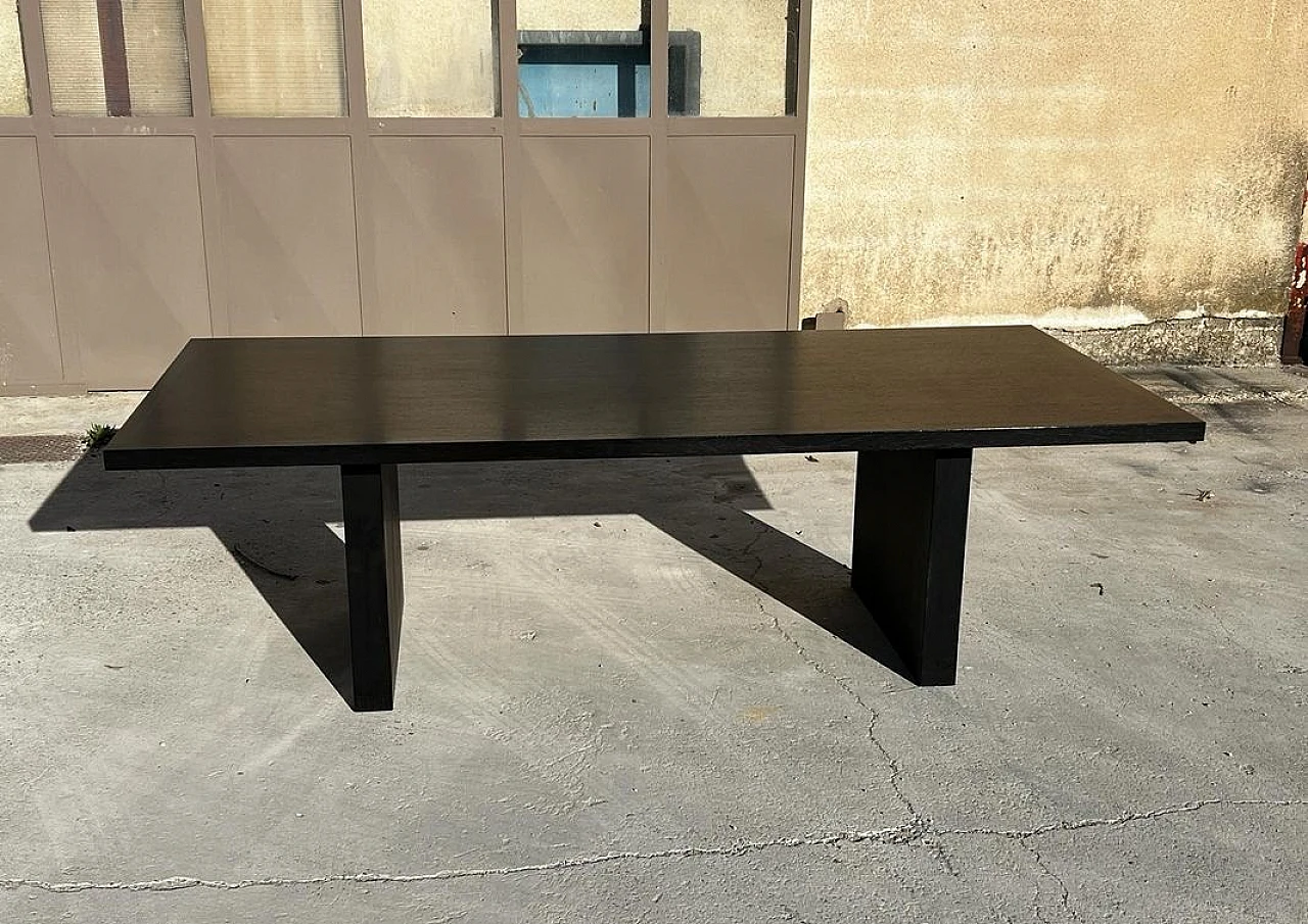 Table Simposio 290 in Wenge finish by A.Citterio for Maxalto, 2000 1