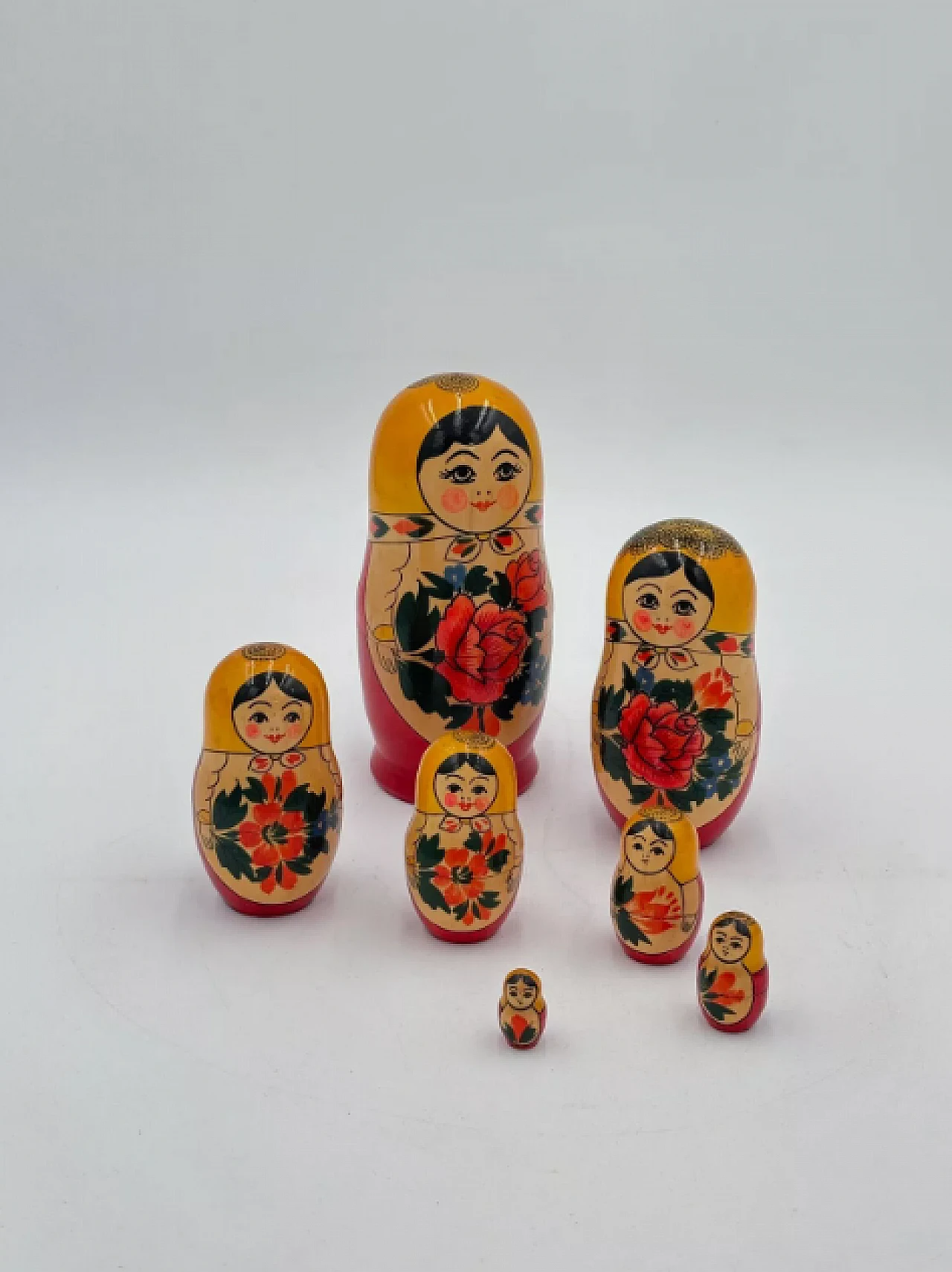 7 Wooden Matryoshka, 1980s 1