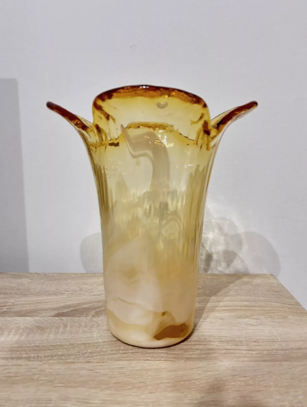 Vaso La Murrina in vetro di Murano, anni '70 1