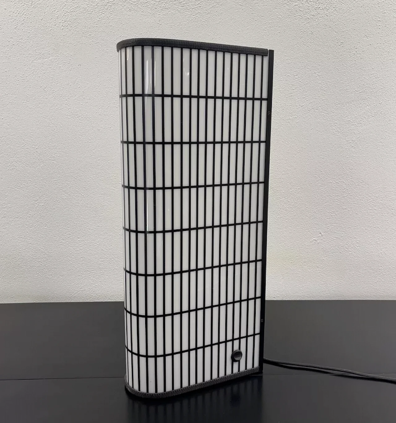 Reticulated table lamp by J.Hoffman, 1980s 1