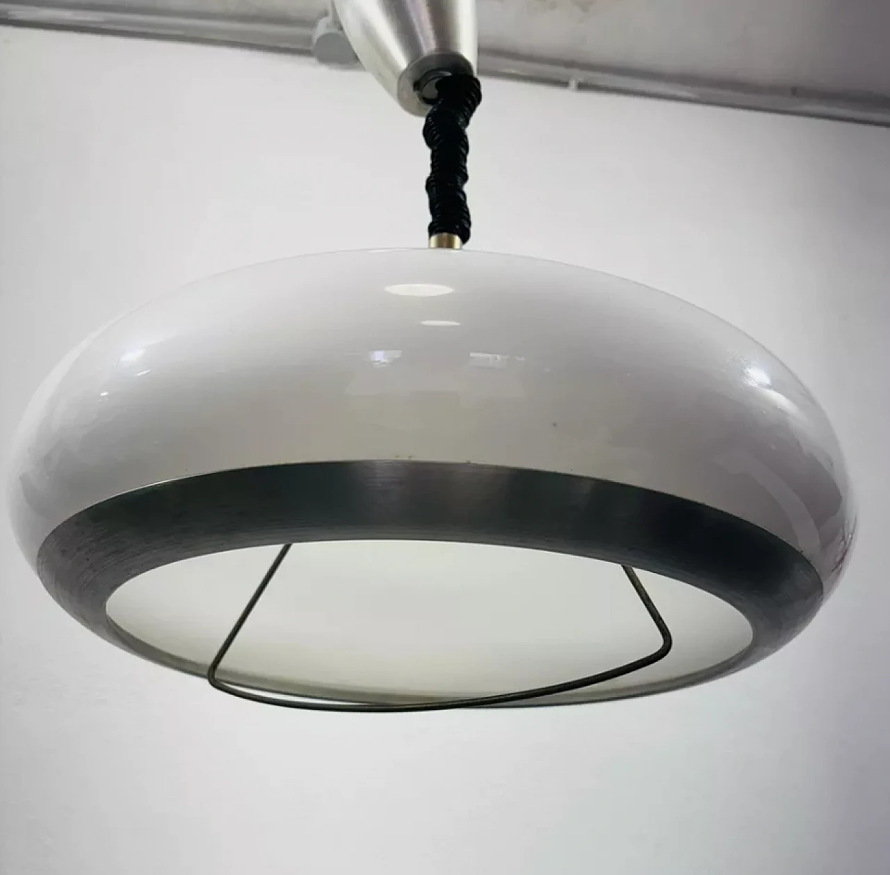 Suspension lamp by Stilux Milano, 1970s 4