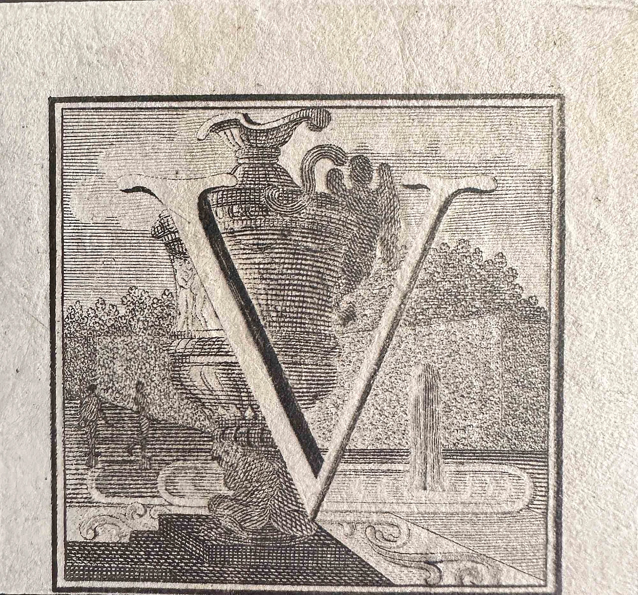 Luigi Vanvitelli, Letter V, '700 1