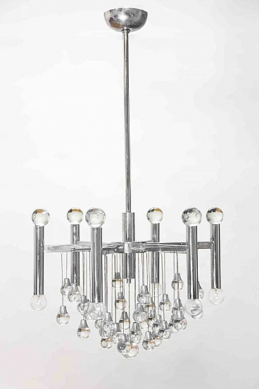 Angelo Gaetano Sciolari, Chandelier Lamp 1960s-1970s