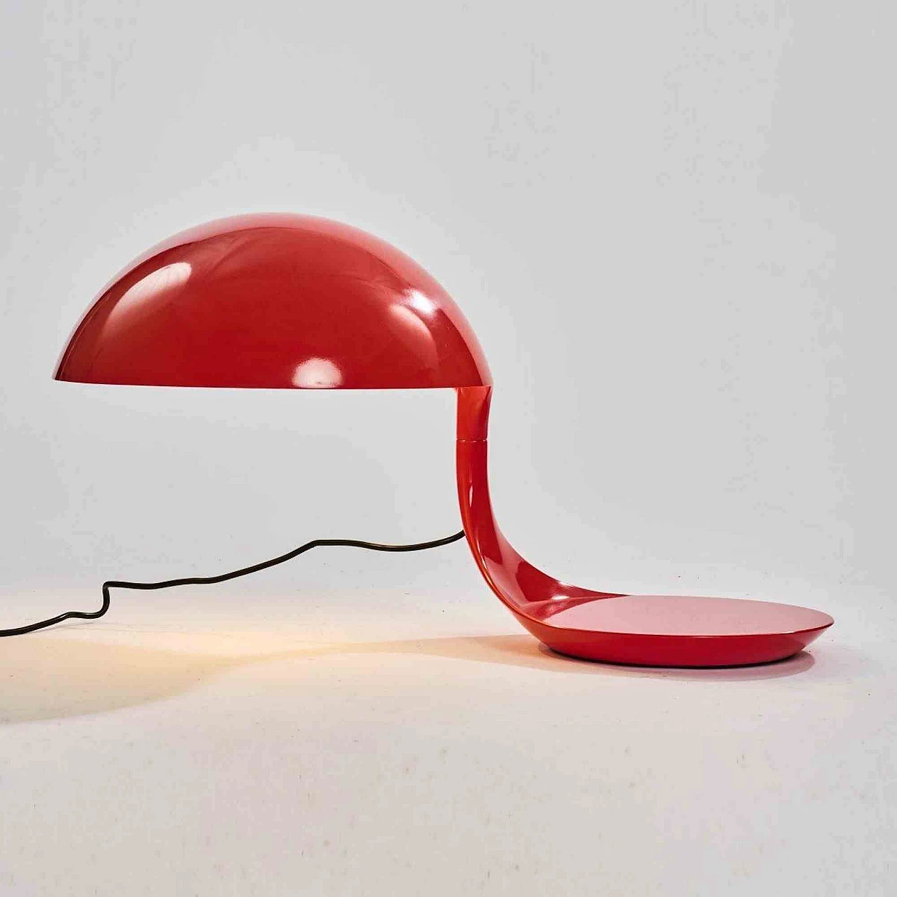 Elio Martinelli, Cobra Table Lamp 629 1960s-1970s 2