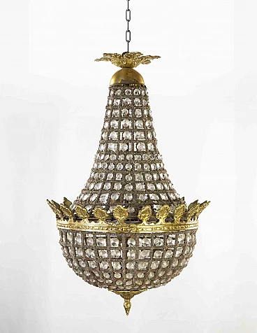 Lampadario in stile impero francese '800