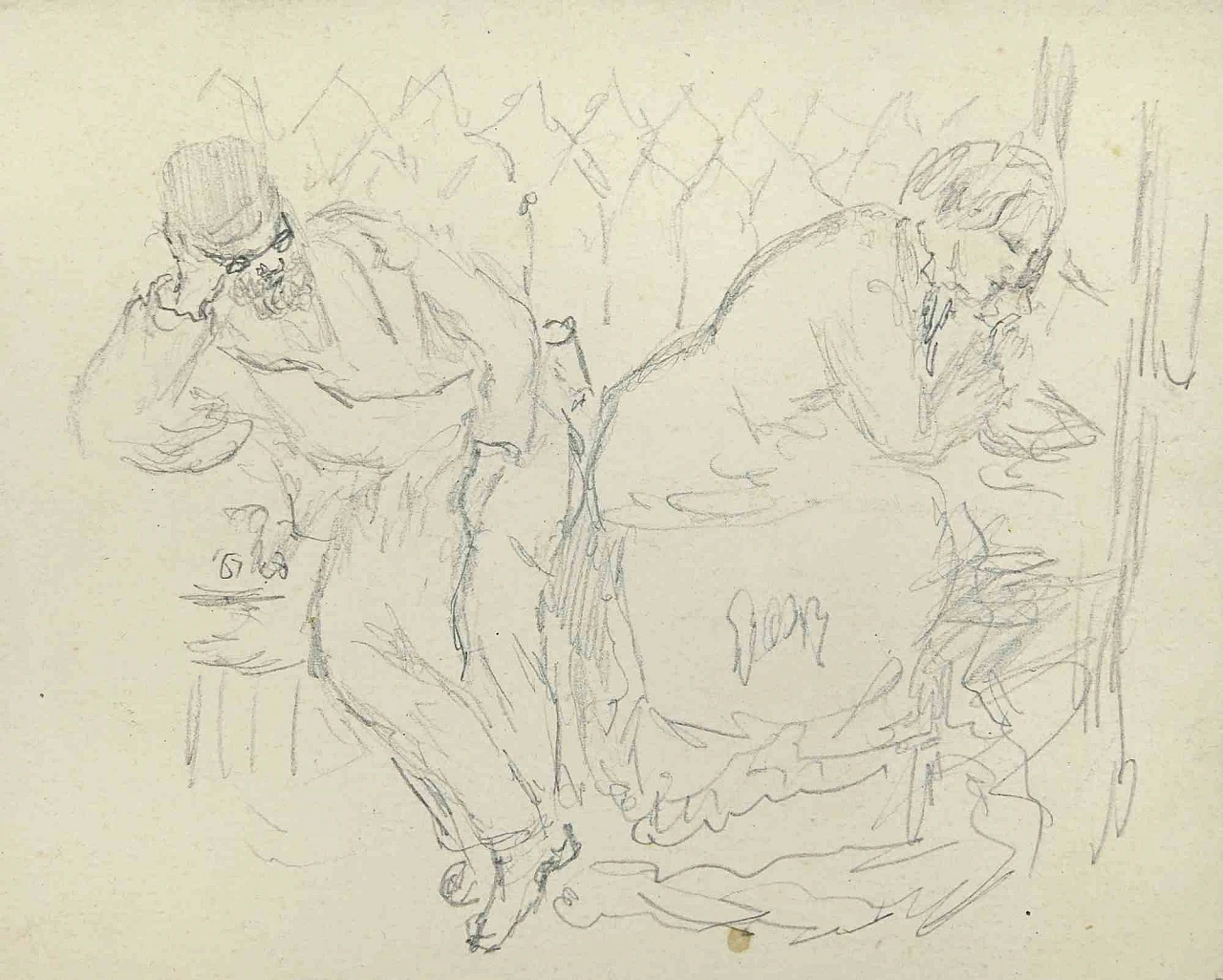 Joseph Alexandre Colin, Getting Rest, Drawing 2000s 1