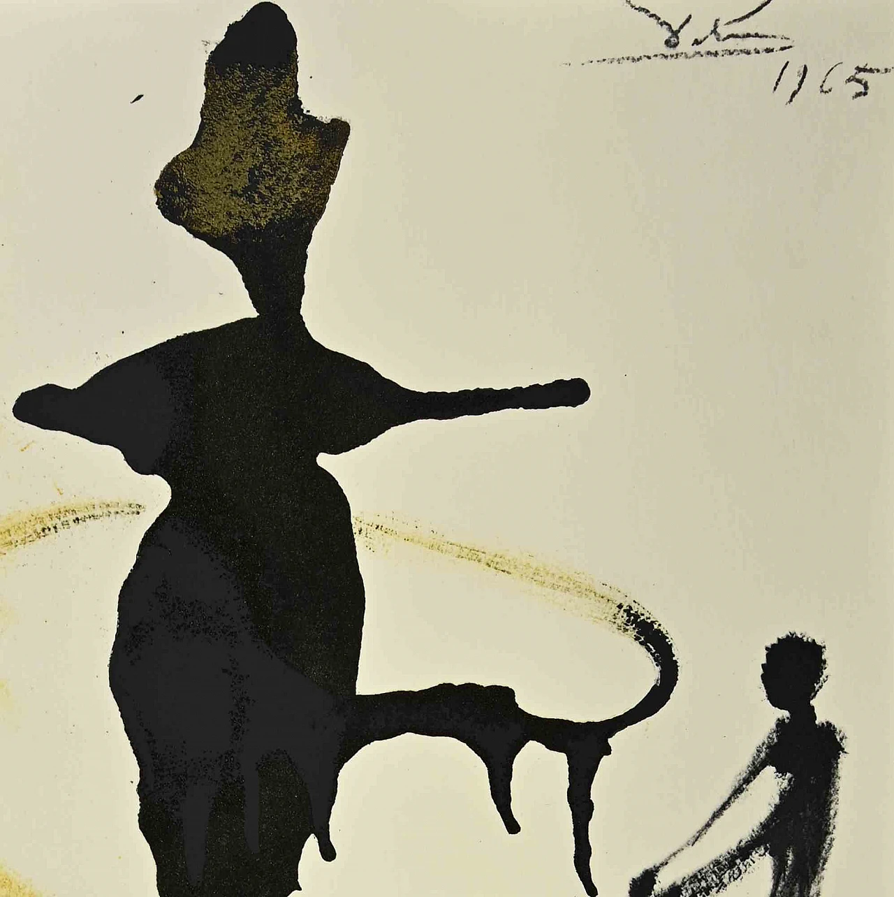 Salvador Dalì, The Dance Of Herodias Daughter, Lithograph 1960s-1970s 2