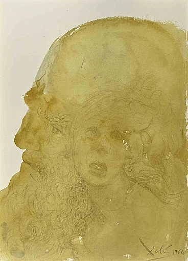 Salvador Dalì, Assuerus adamavit Esther, Litografia 1960-1979