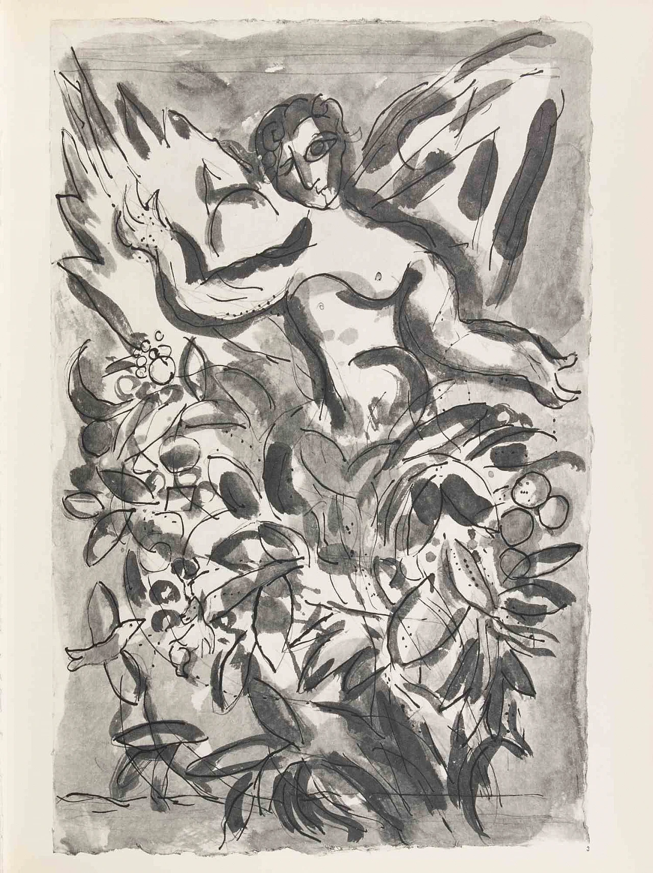 Marc Chagall, The Cherub, Heliogravure 1960s-1970s 1