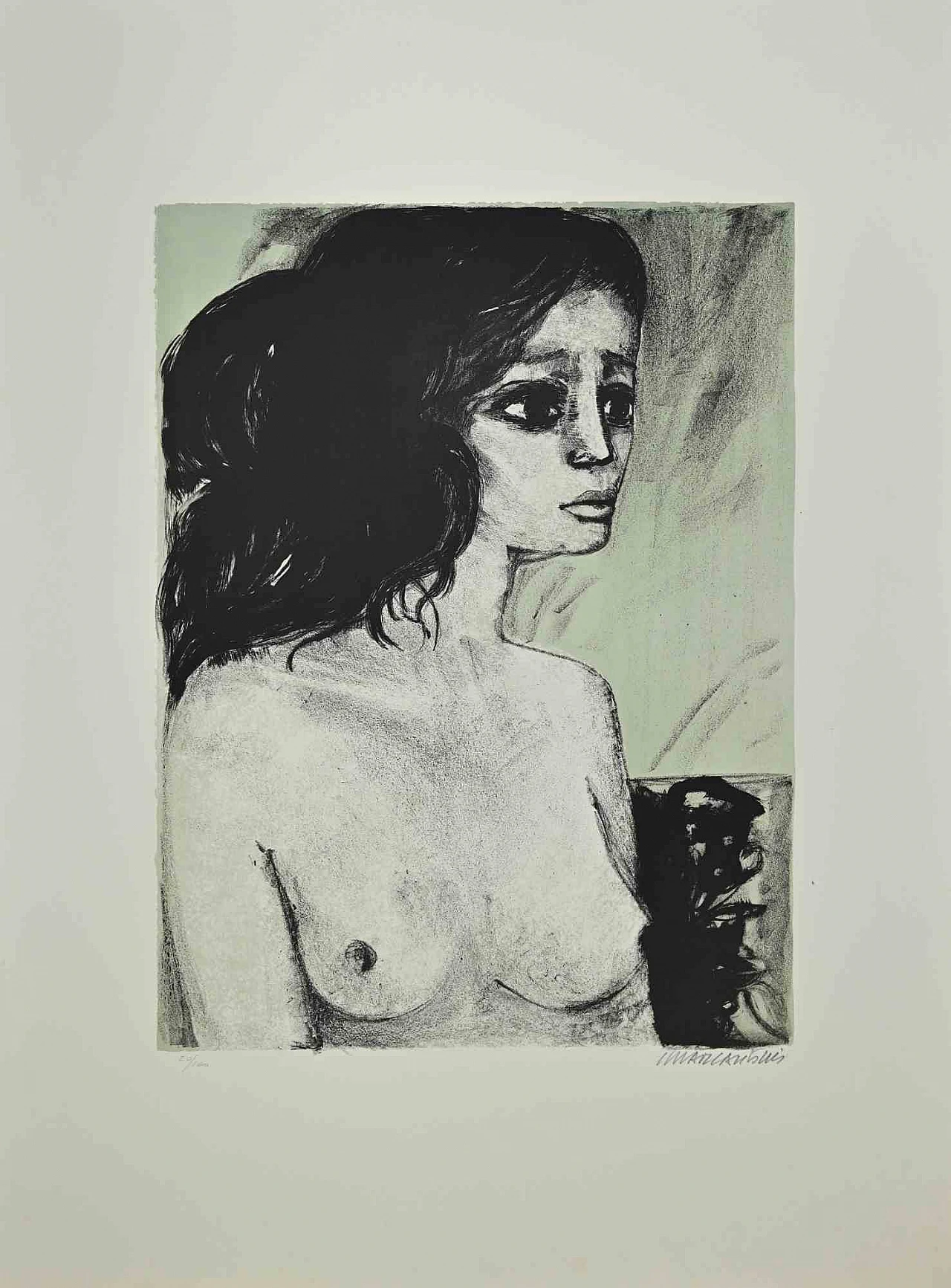 Carlo Marcantonio, Nude, Etching 2000s 1