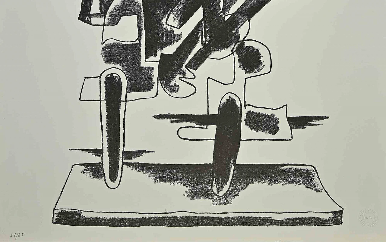 Ossip Zadkine, Composition, Lithograph 2000s 2