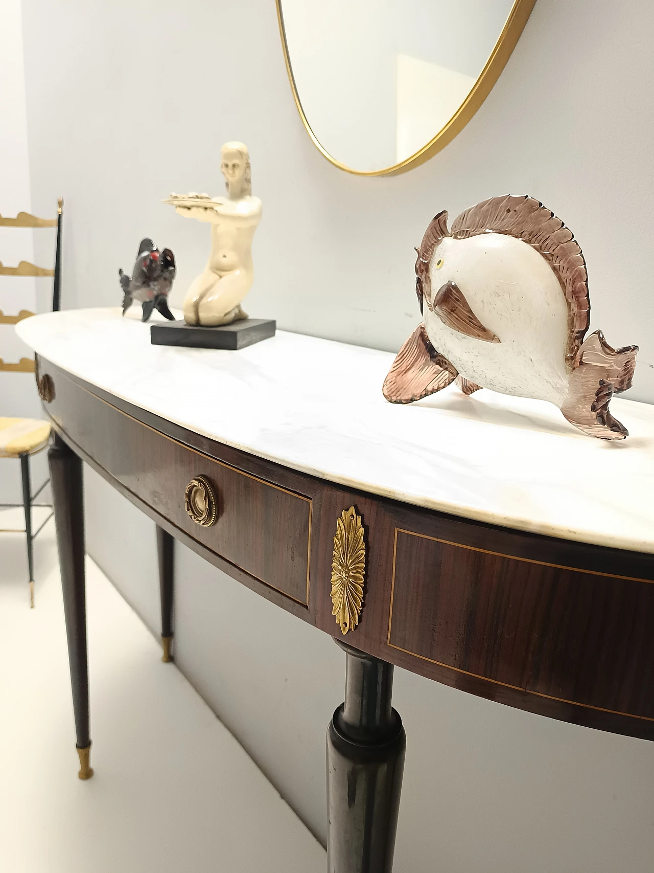 Paolo Buffa style Console by La Permanente di Cantù, 1950s 11