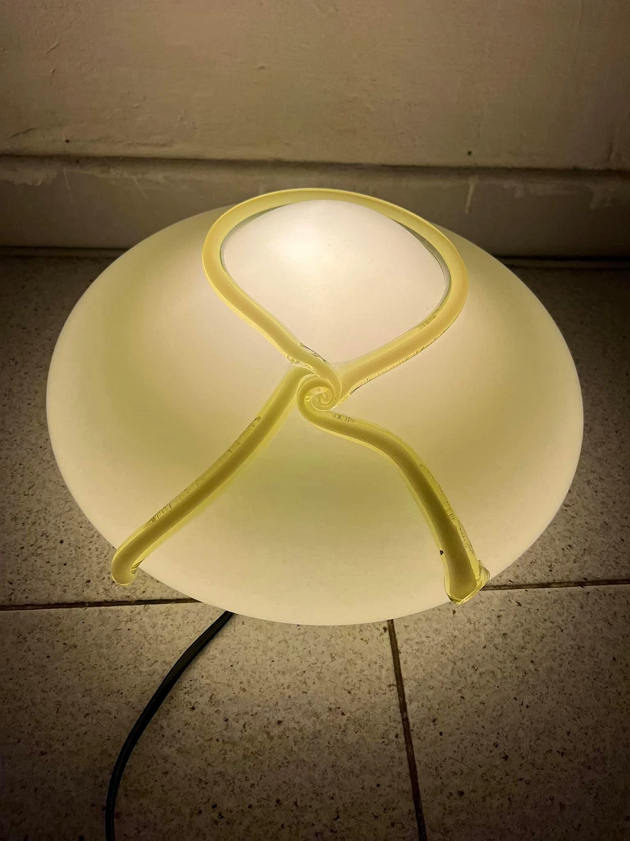 Hat-shaped lamp in Murano glass 2