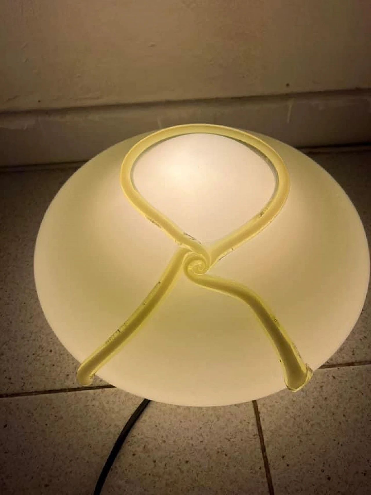 Hat-shaped lamp in Murano glass 7