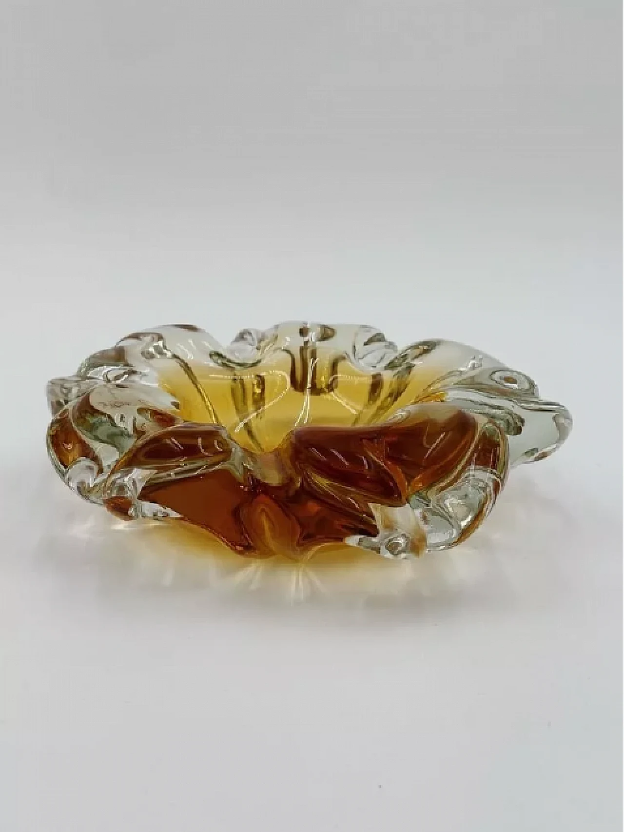 Murano submerged glass ashtray, 1960s 1