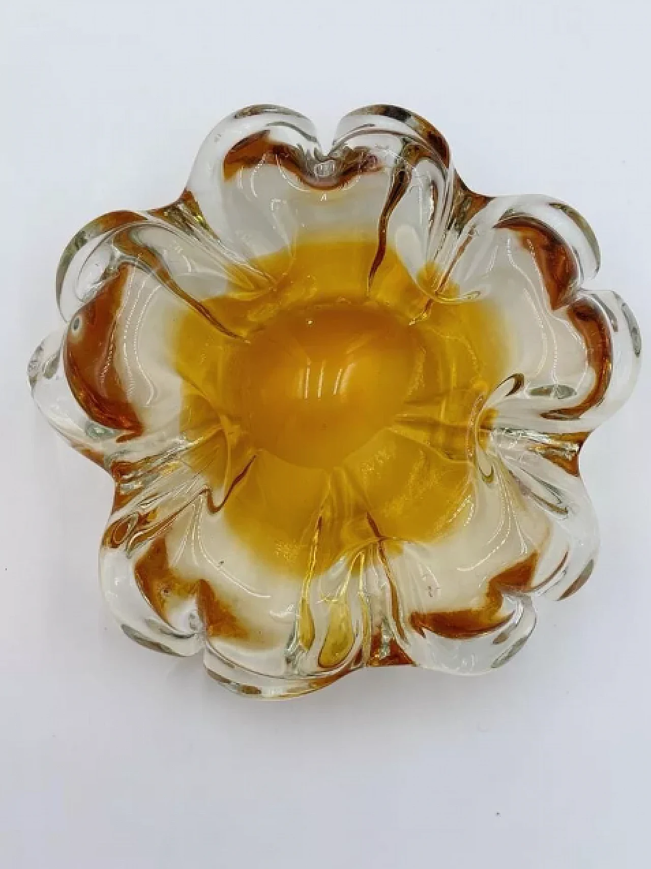 Murano submerged glass ashtray, 1960s 2