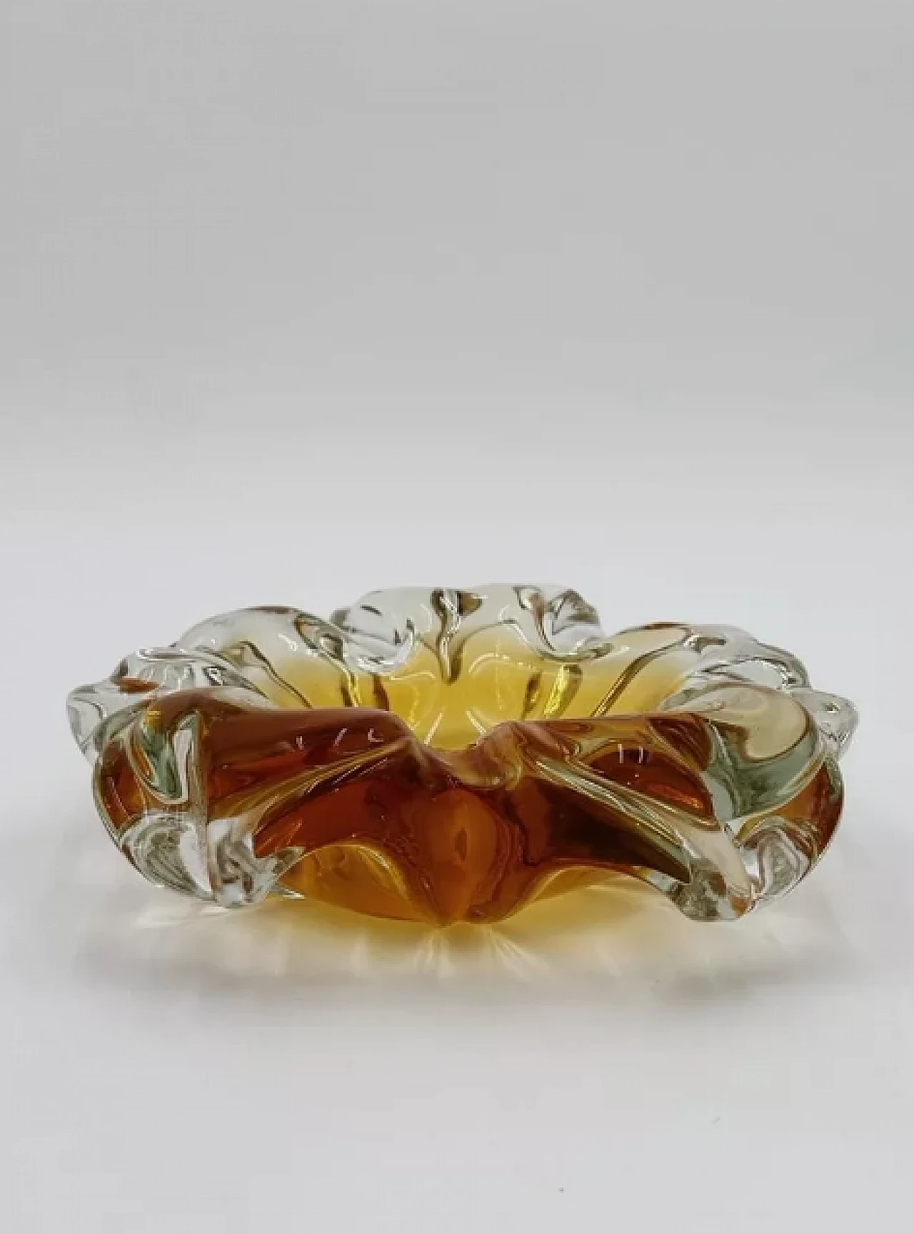 Murano submerged glass ashtray, 1960s 3