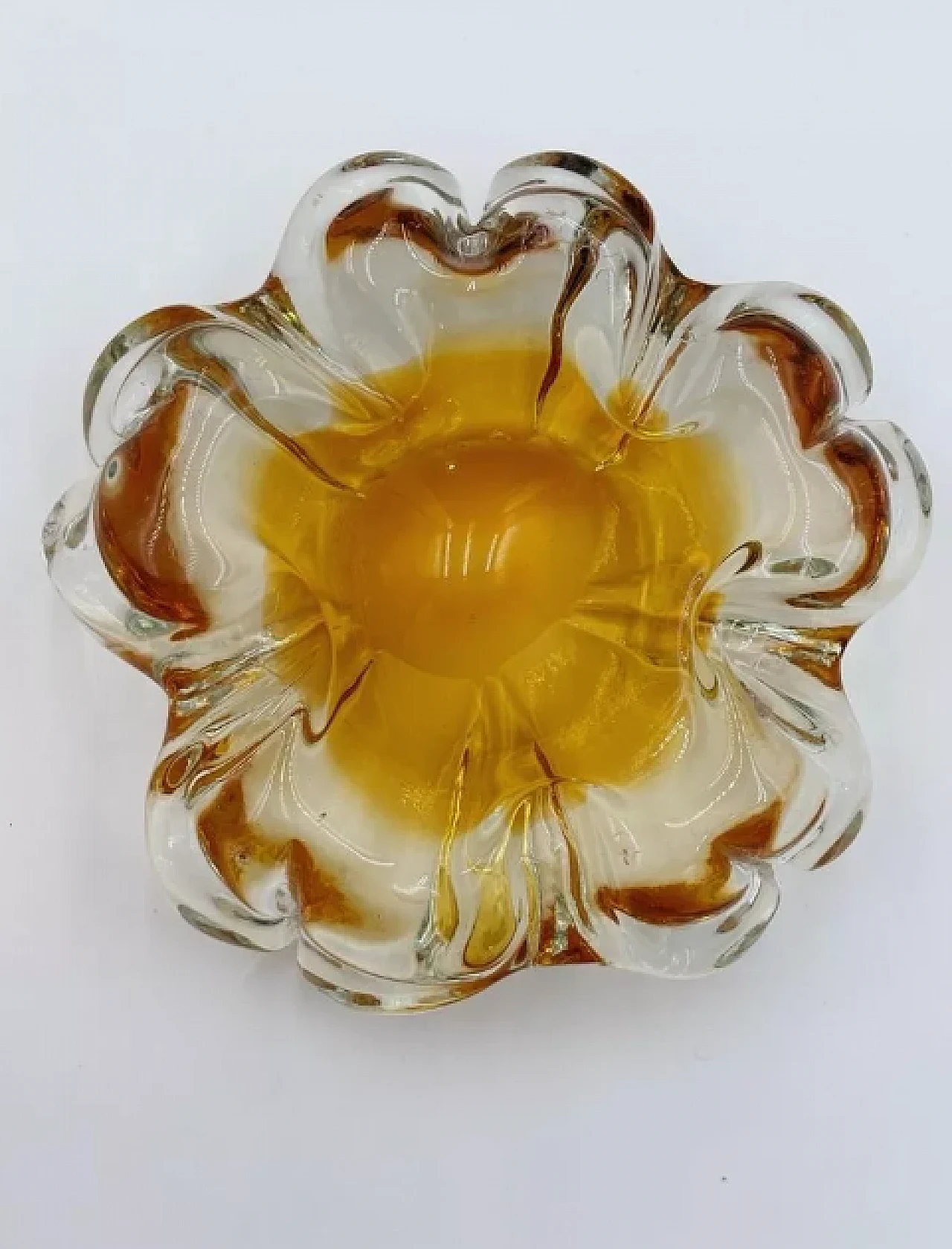 Murano submerged glass ashtray, 1960s 4