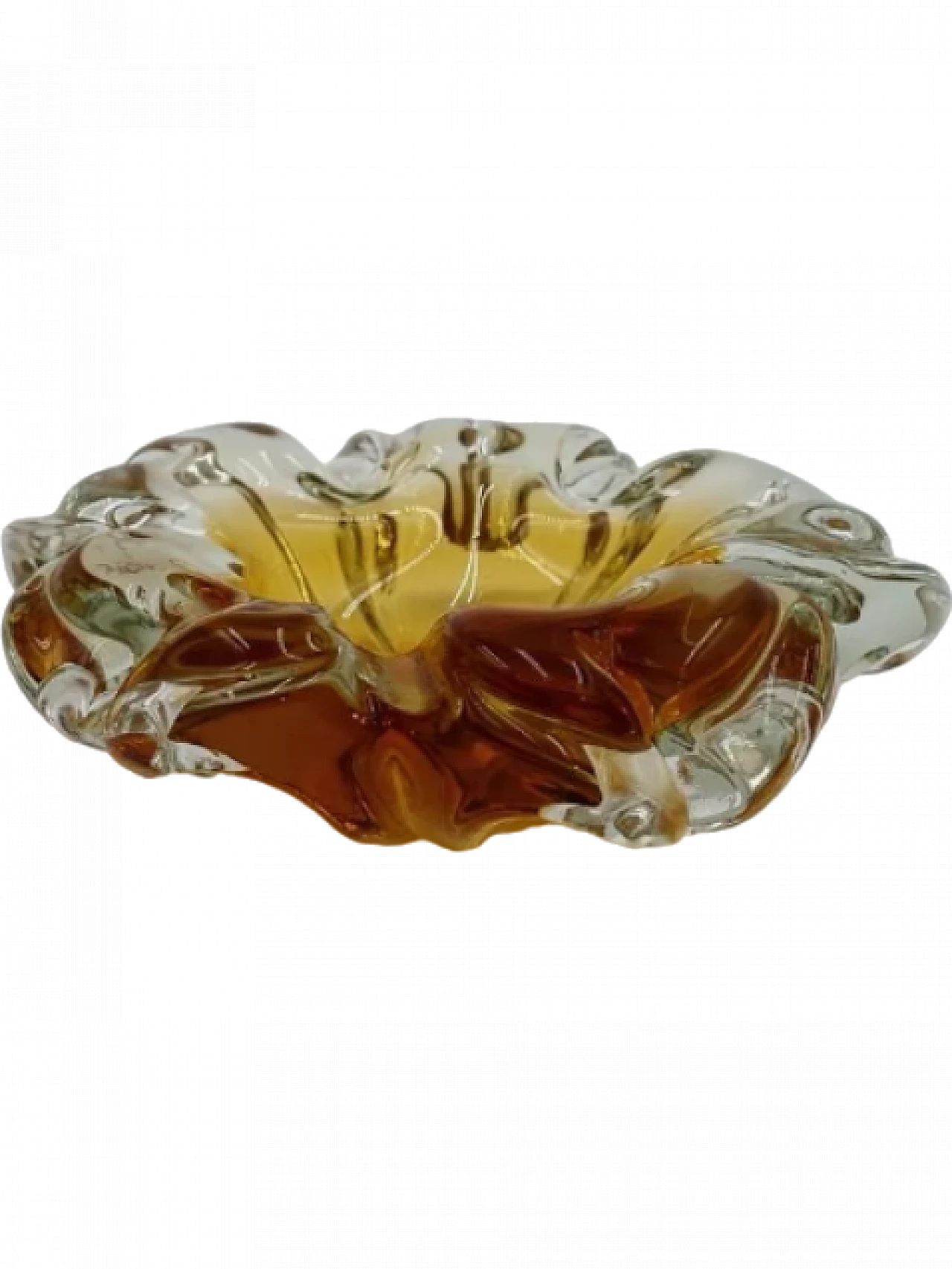 Murano submerged glass ashtray, 1960s 5