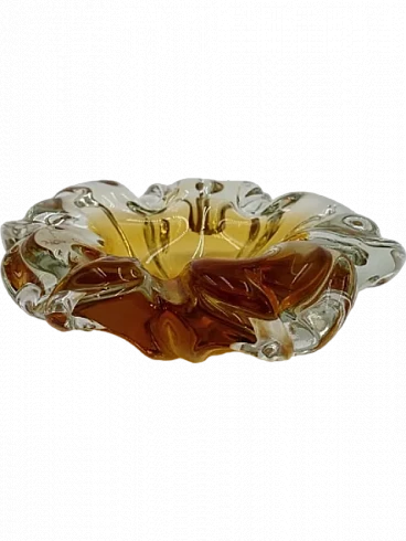 Murano submerged glass ashtray, 1960s