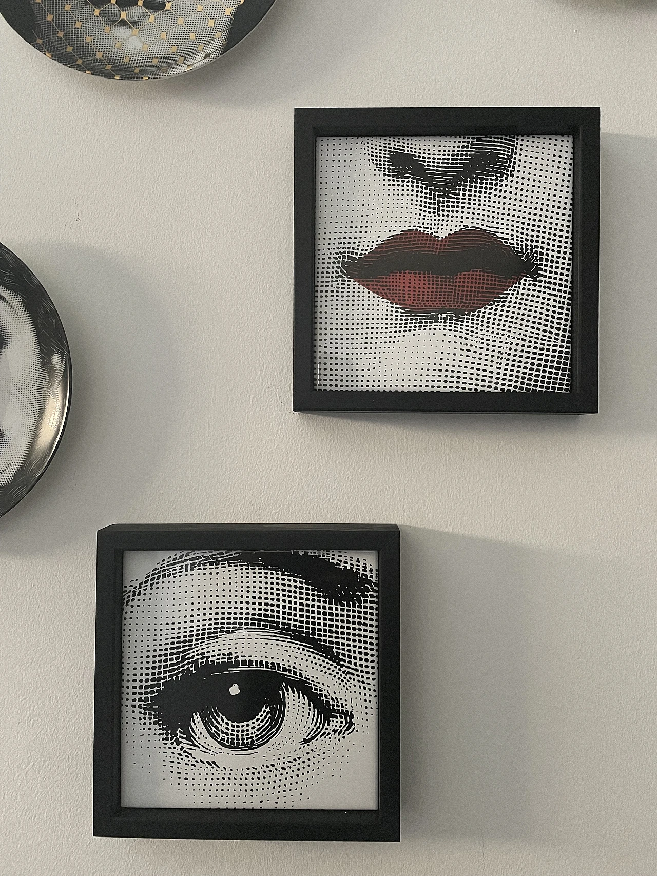 Framed tile by Piero Fornasetti, 2000s 7