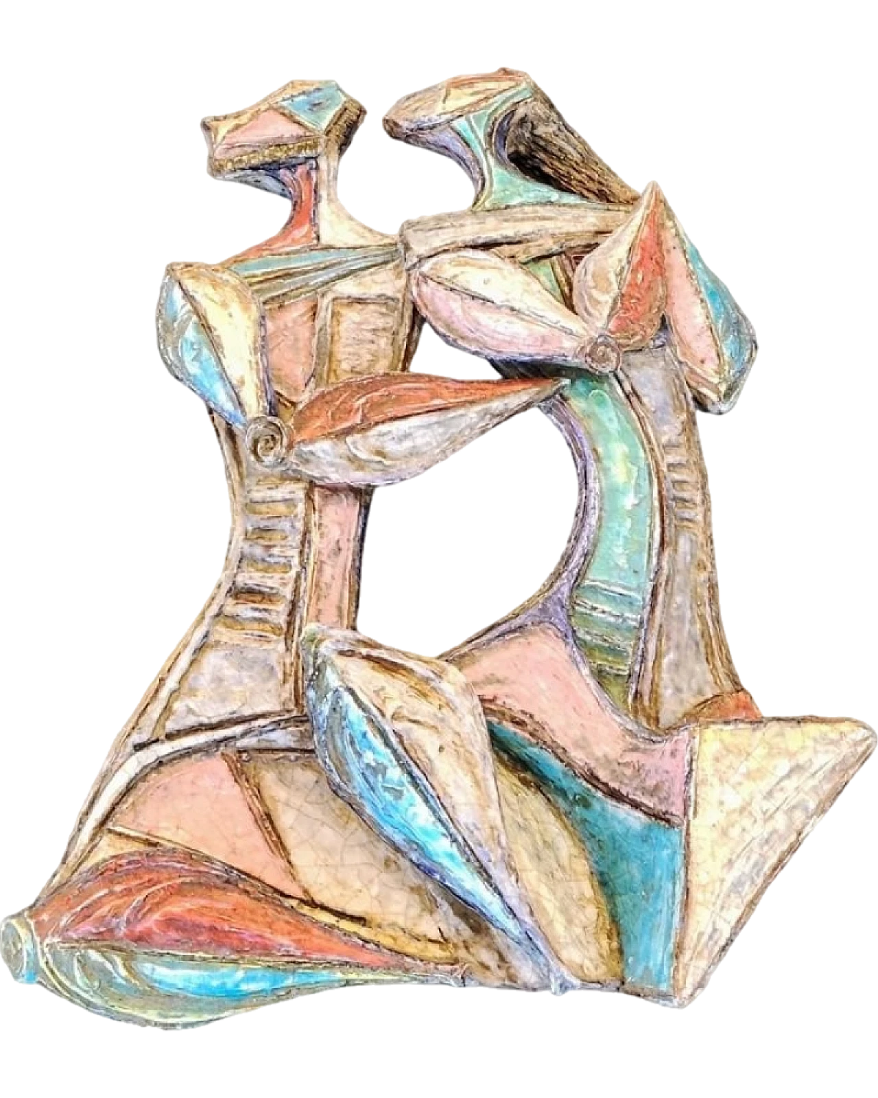 Scultura figurativa in ceramica di Marcello Fantoni, anni '50 27