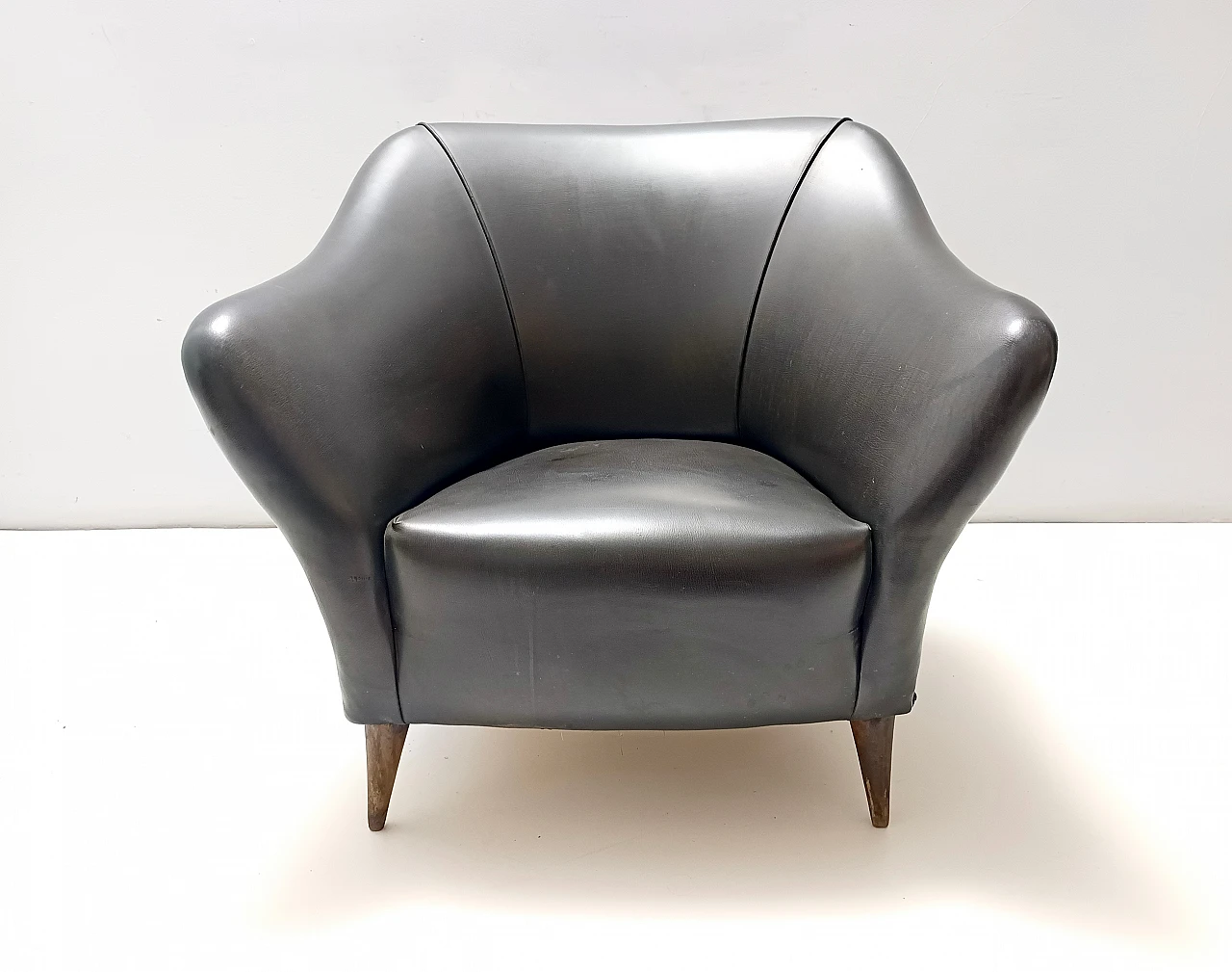 Armchair in the style of Gio Ponti for Casa e Giardino, 1950s 1