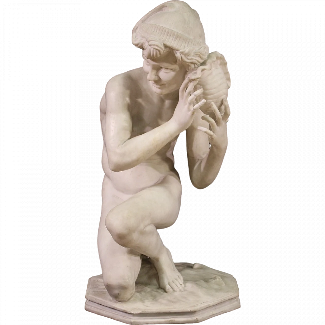 Da Jean-Baptiste Carpeaux, scultura in marmo firmato, '800 13