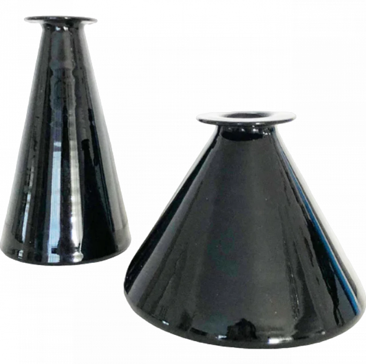 Pair of Murano glass vases, 1960s 2