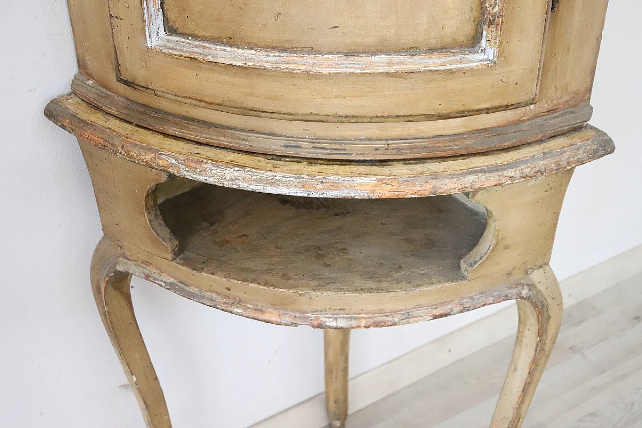 Pair of antique corner cupboards, Louis XV, 18th century 6