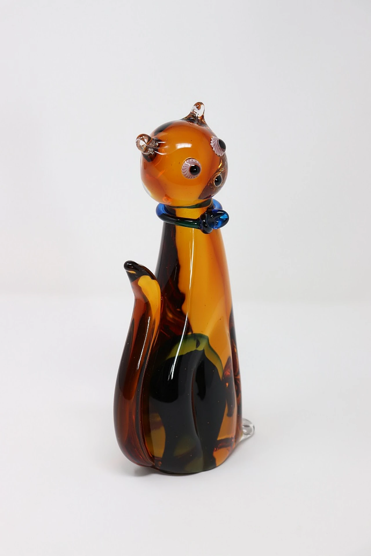 Glass statuette, Murano 1980s 3