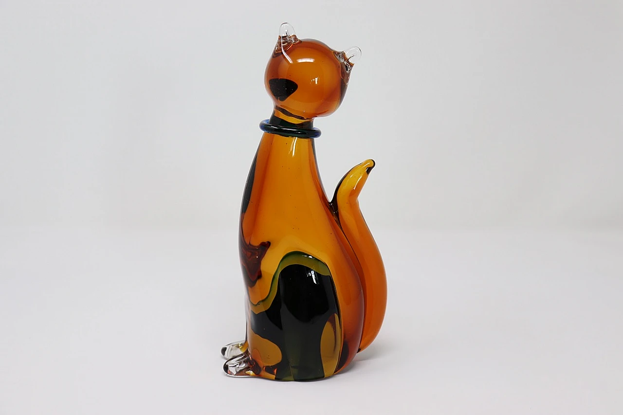 Glass statuette, Murano 1980s 7