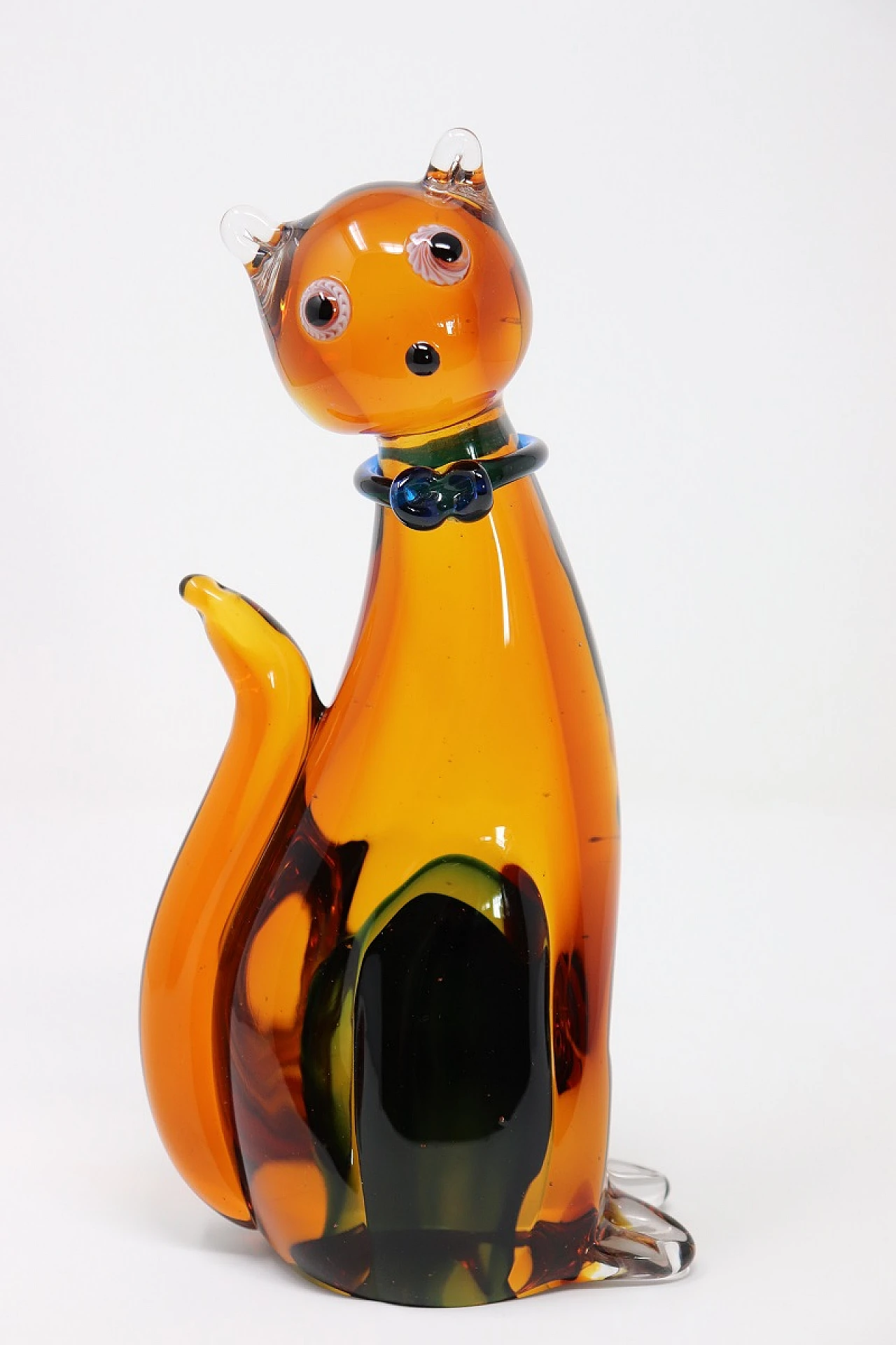 Glass statuette, Murano 1980s 9