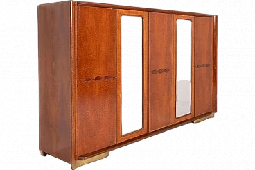 Mid-Century maple veneer wardrobe, 1950s