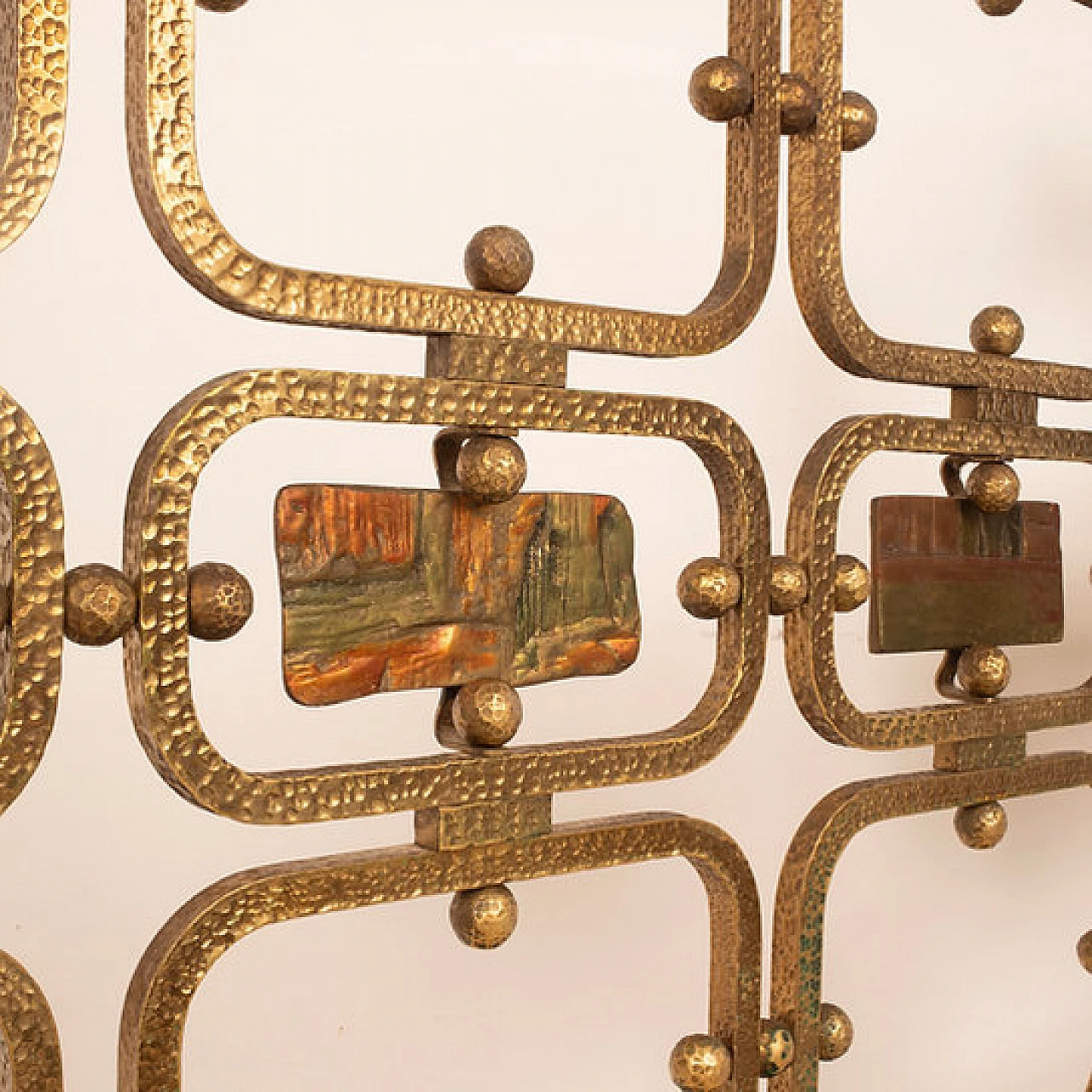 Brass and bronze bed by Osvaldo Borsani for Borsani Varedo, 1950s 15