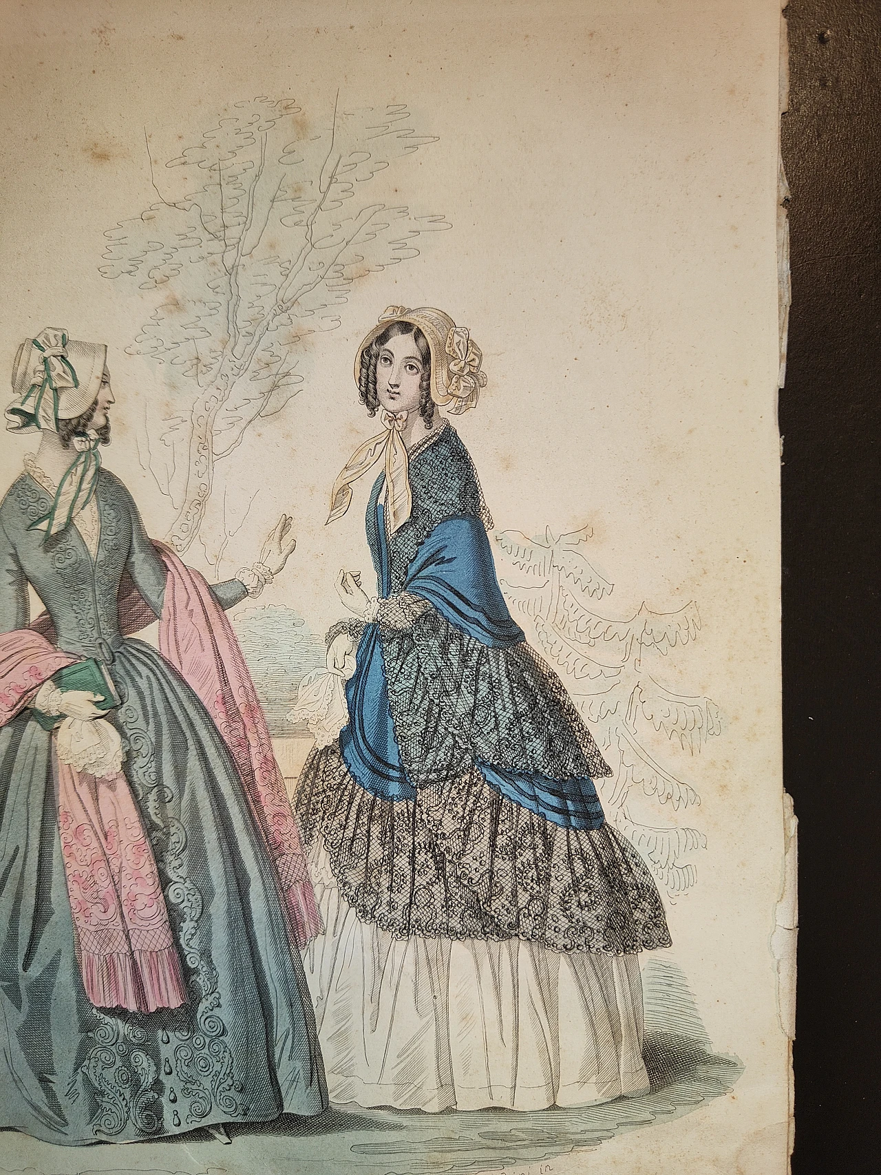 Nineteenth century fashion print 2