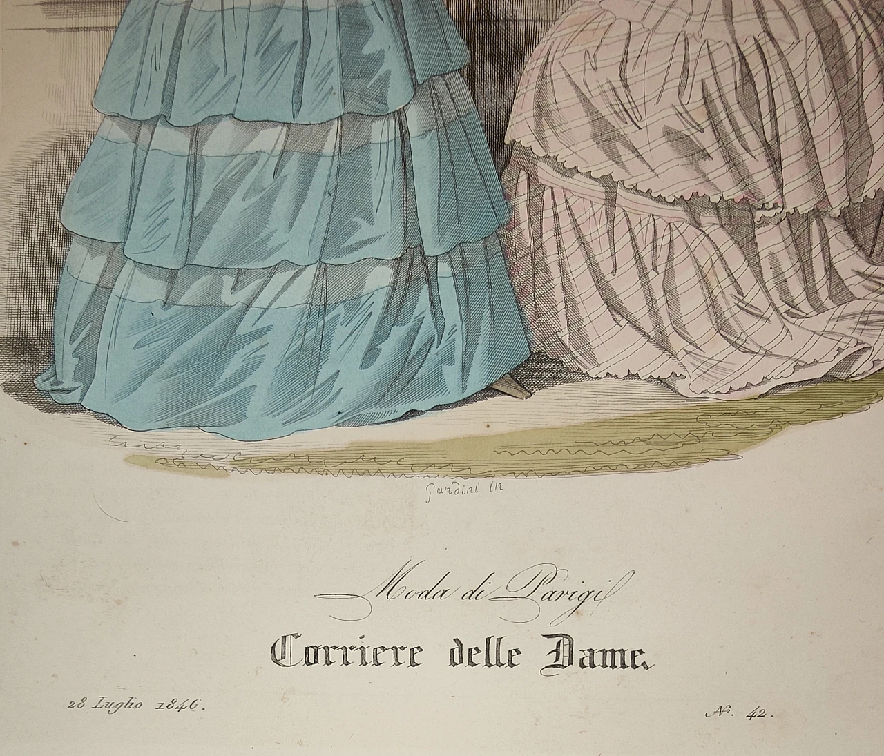 19th century fashion print 2