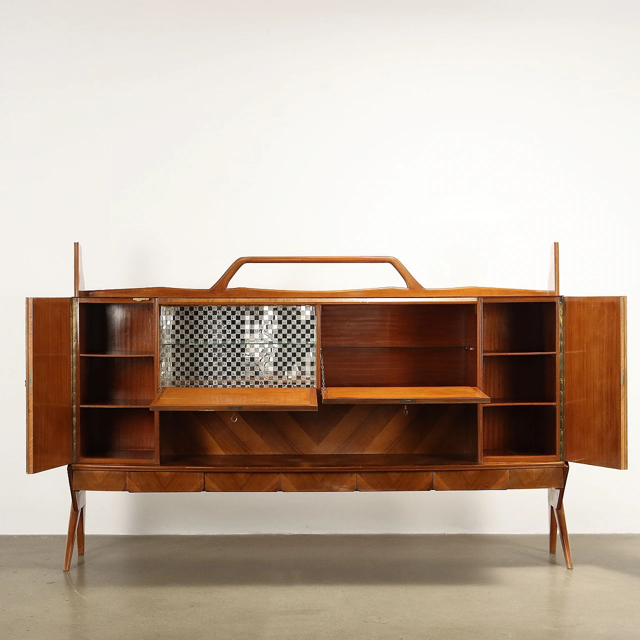 Wooden sideboard cabinet, late 20th century 3